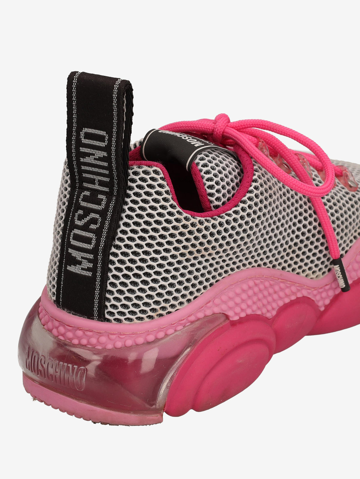 Moschino Fuchsia Teddy Sneakers WCV250874.03  Moschino 