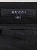 Y2K Gucci 黑色喇叭形低腰裤