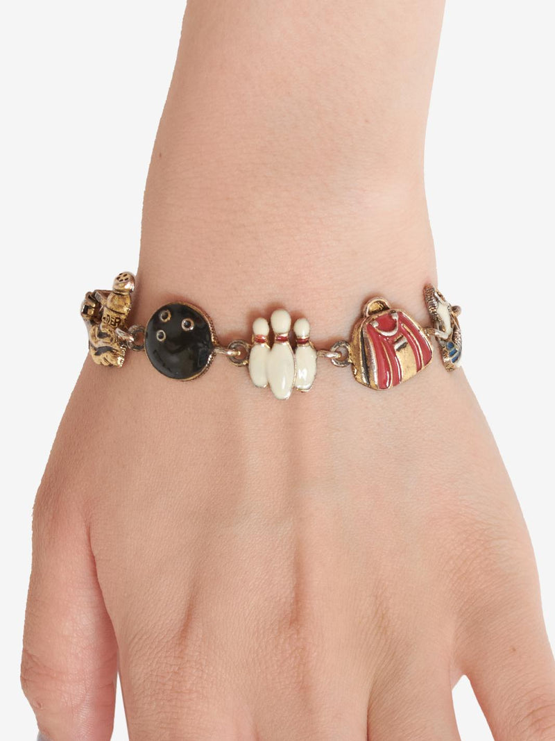 Vintage bowling themed bracelet MR280923_06  Vintage 