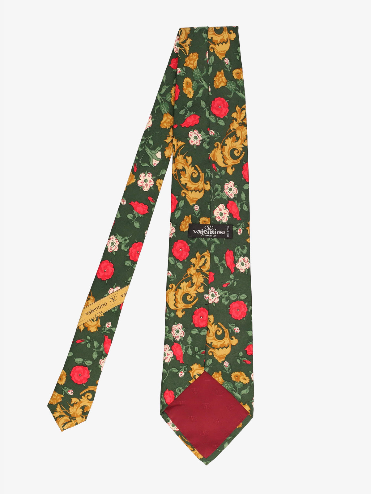 Valentino Flowered Tie W16062025.16  Valentino 