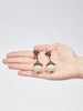 1960s Thierry Mugler clip drop earrings in metal and resin W22033018  Thierry Mugler 