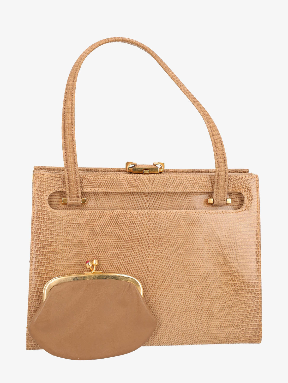 Vintage Lizard Leather Bag W24121210  Vintage 