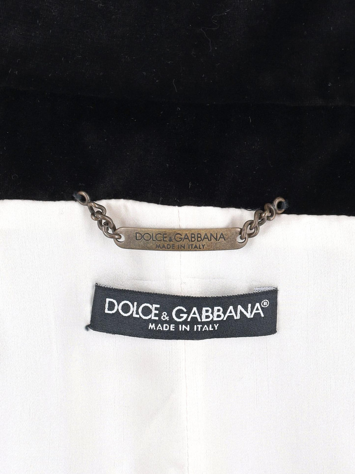 Dolce & Gabbana Velvet Vest W261203.1  Dolce & Gabbana 