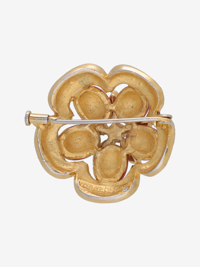 Vintage Flower Brooch WCV13032025.48.13  Vintage 
