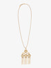 Saint Laurent Golden Pendant Necklace