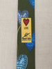 Fornasetti Heart Print Silk Tie W23092201  Fornasetti 