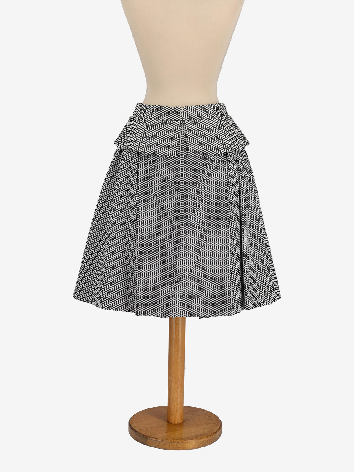 Chanel Polka Dot Midi Skirt
