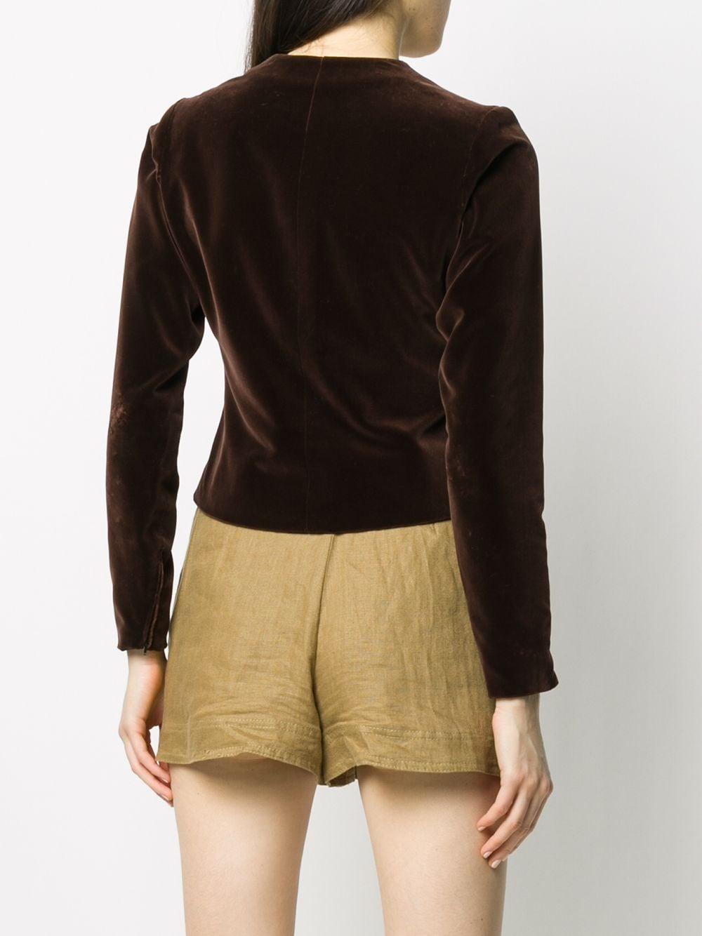 Yves Saint Laurent Rive Gauche Vintage Velvet Jacket BR007102  Yves Saint Laurent 