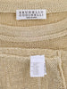 Brunello Cucinelli Gold Lurex Maxi Shirt