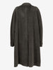 Vintage Double-Breasted Long Coat in Alpaca and Wool Blend MU260214.10  Caruso 