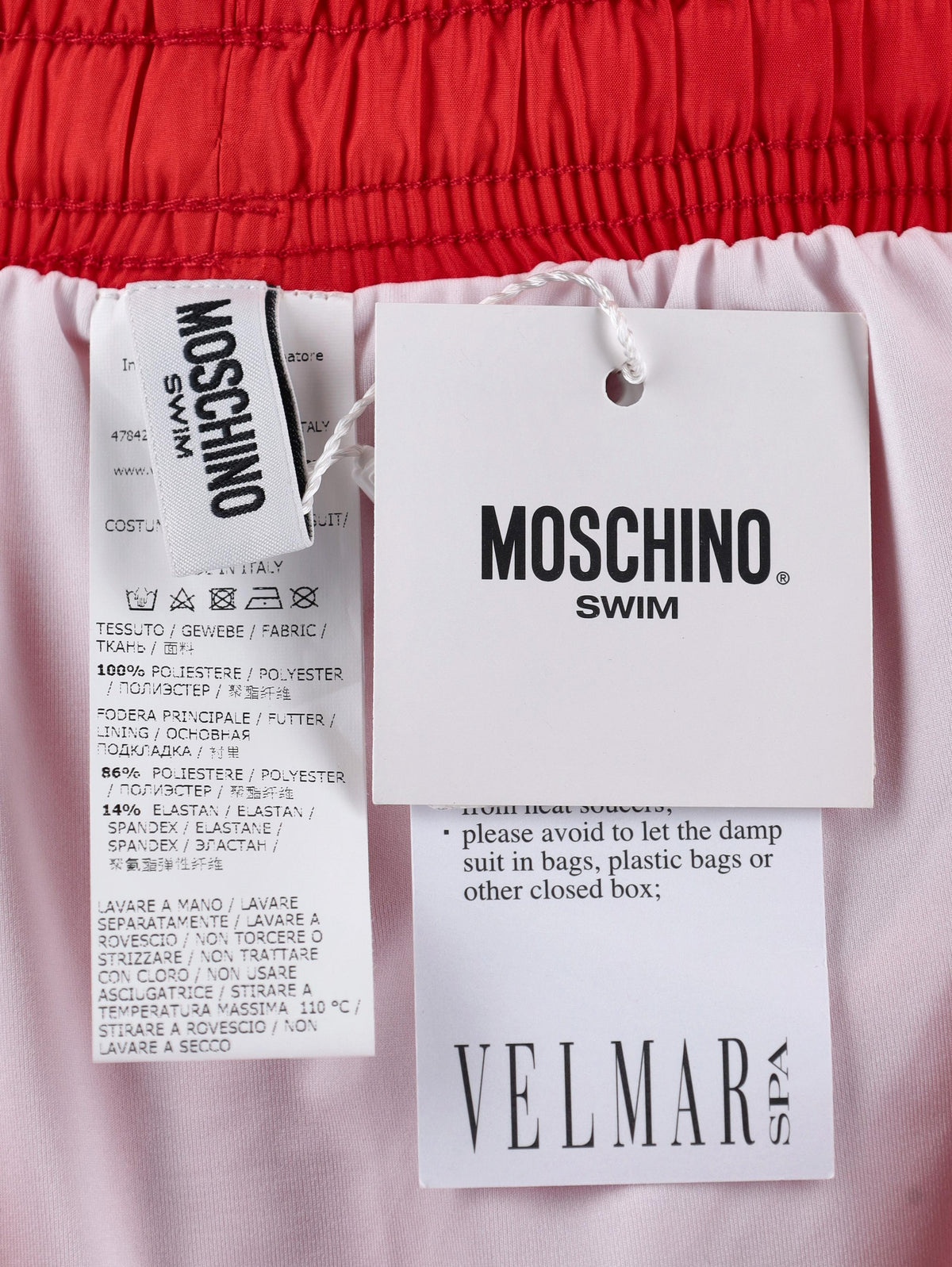 Moschino Couture Italian Flag Swimwear WCV250826.01  Moschino 