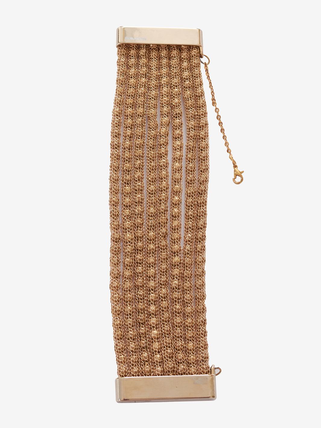 Nanni 金色金属手链