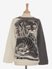 Krizia Hyena Embroidery Sweater