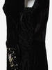 Vintage velvet dress with sequin embroidery - '40s AR005  Vintage 