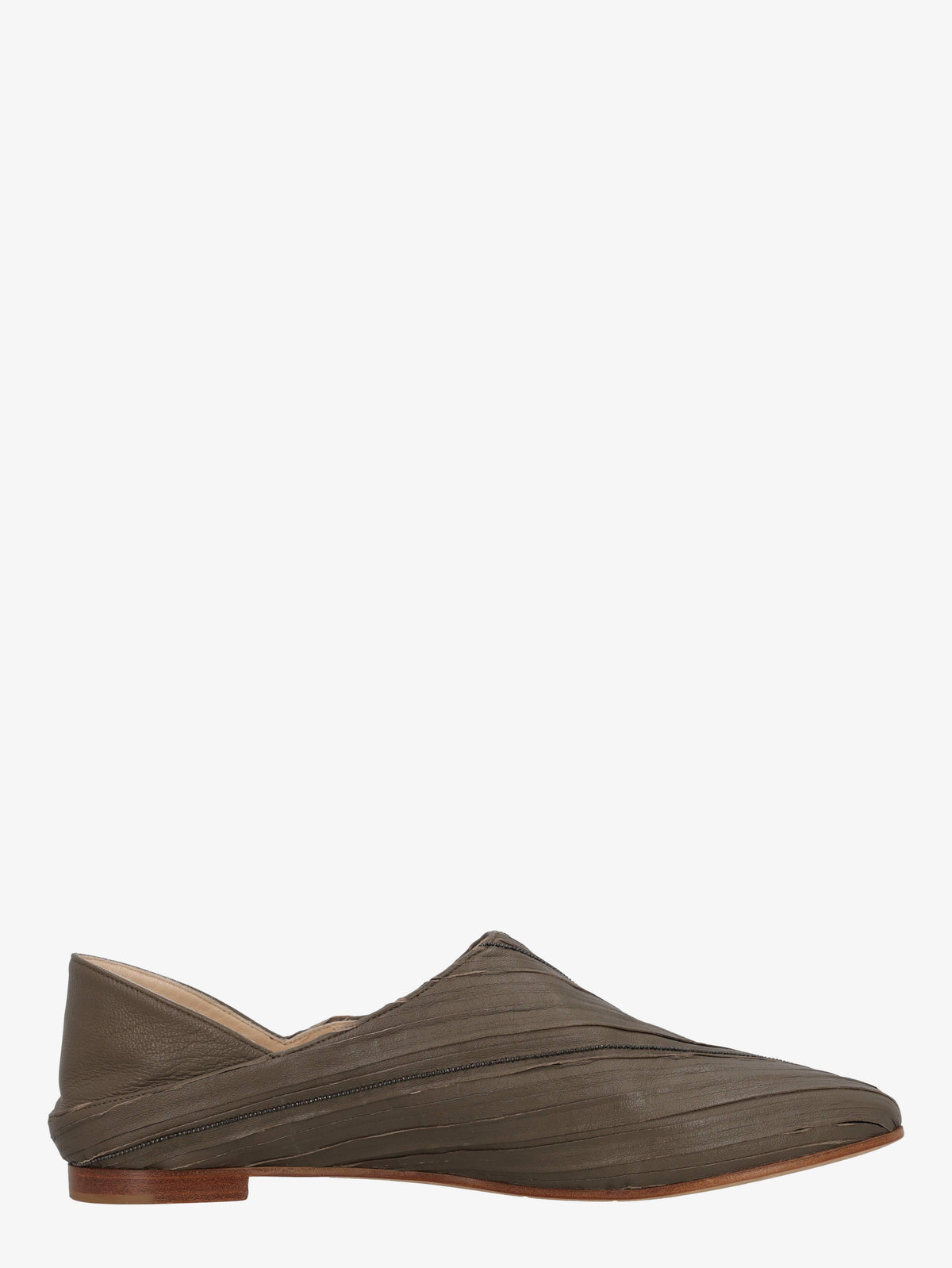 Fabiana Filippi Leather Loafer WCV2410108  Fabiana Filippi 