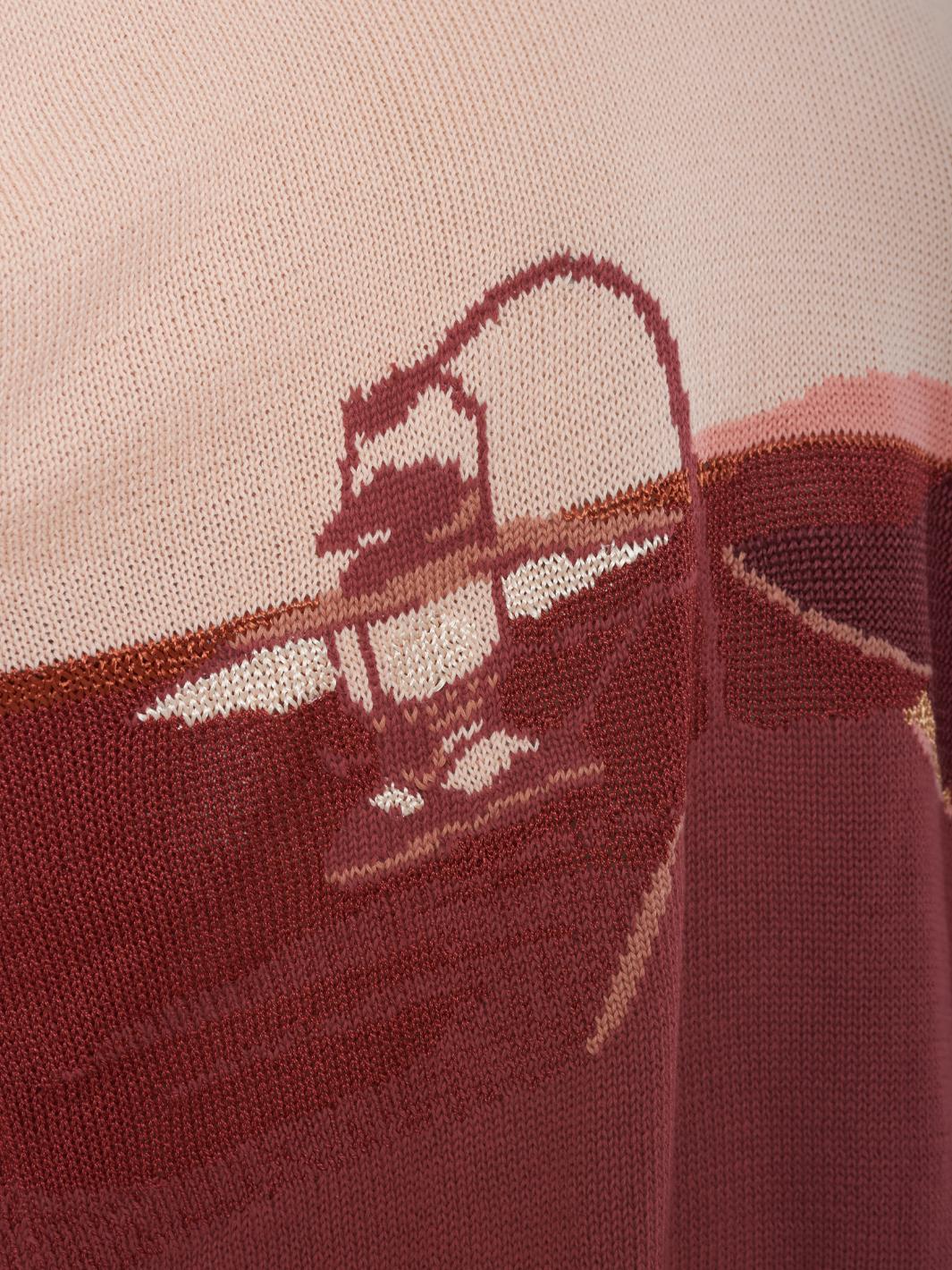 Maglia Krizia con Ricami Astratti