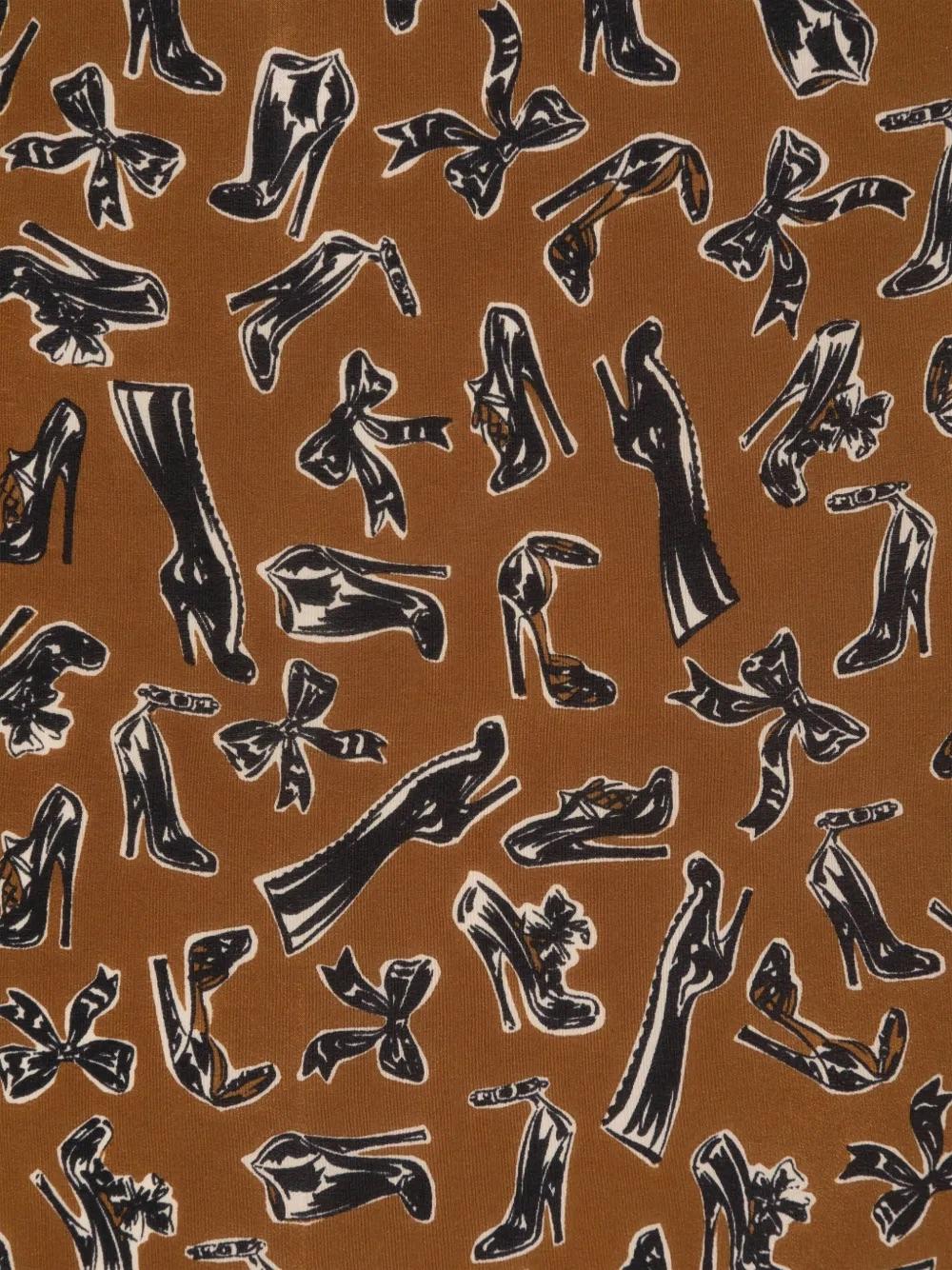 Moschino Patterned Foulard WCV241083  Moschino 