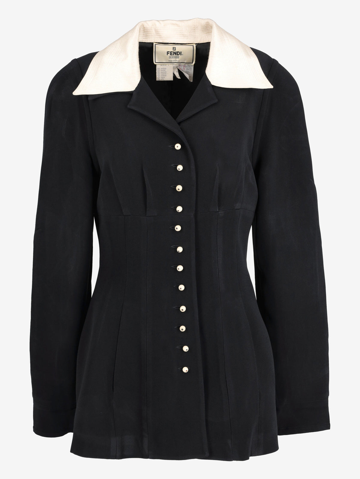 Fendi Black and White Shirt W2511.118.30  Fendi 