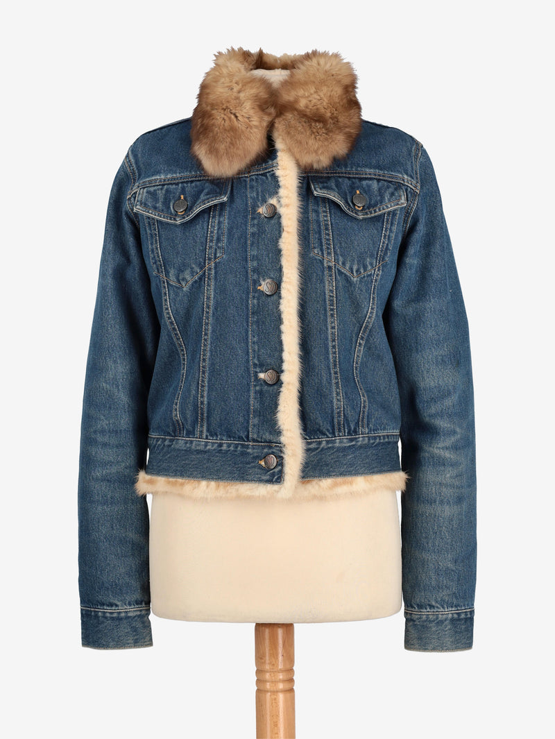Simonetta Ravizza Jeans Jacket With Fur WCV161224_89  Simonetta Ravizza 
