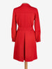 Valentino Red Long-Sleeved Dress MR120725.2  Valentino Boutique 