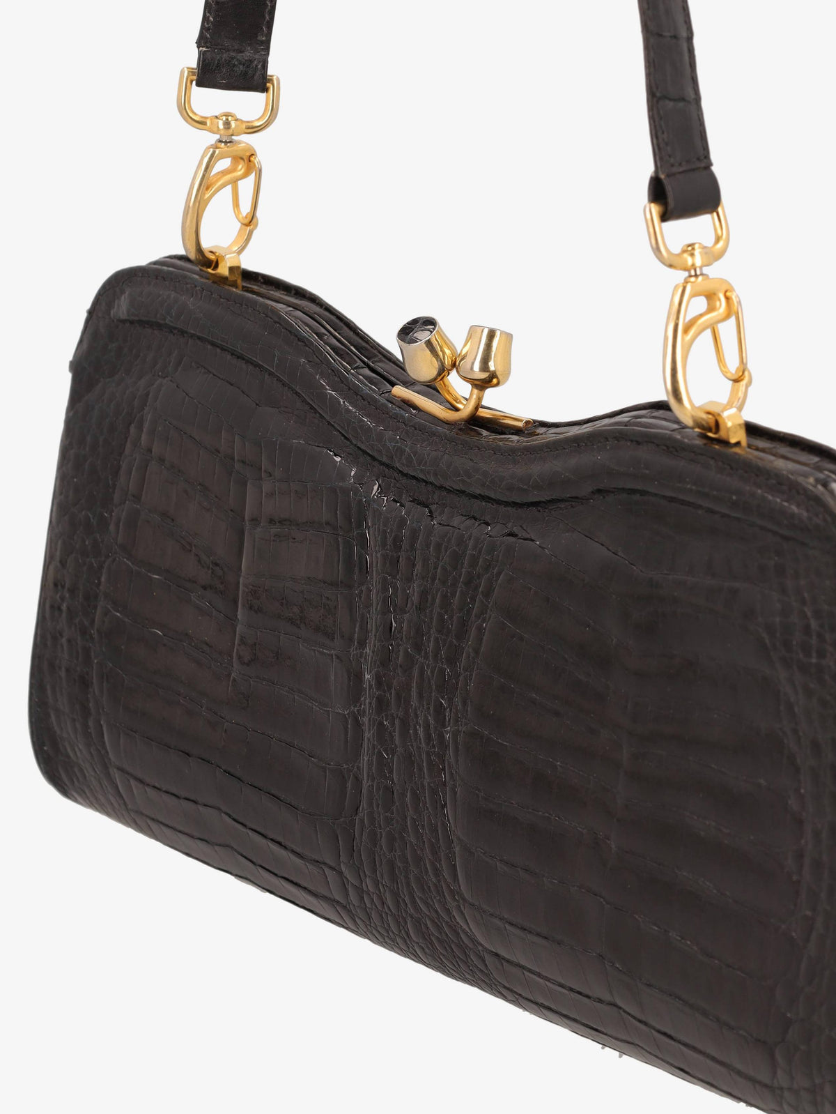 Vintage Black Cocco Clutch W24121233  Vintage 