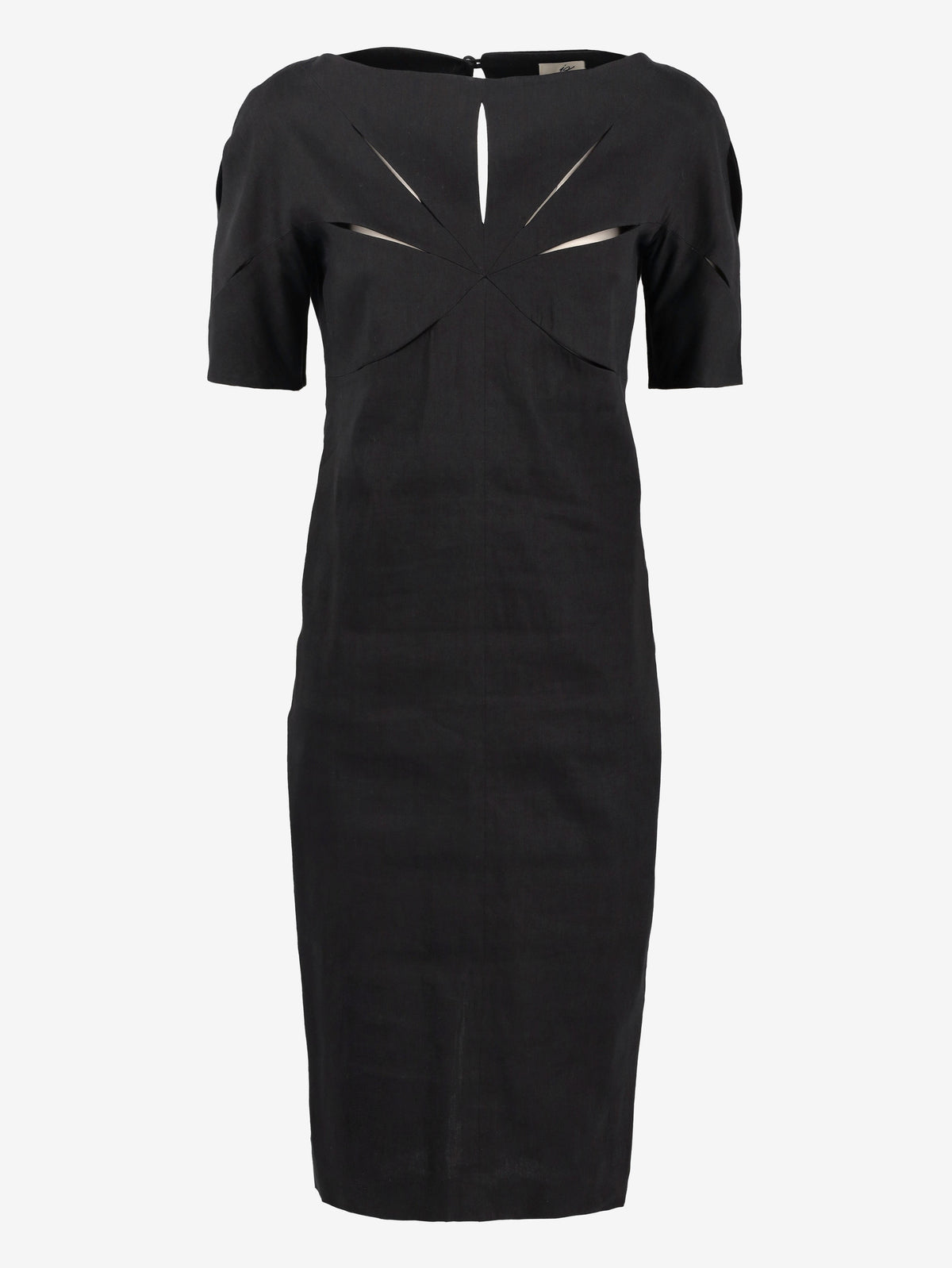 Romeo Gigli Linen Cut-out Dress DM1004399  Romeo Gigli 