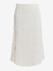 Jil Sander 白色 Fil Coupè 半身裙