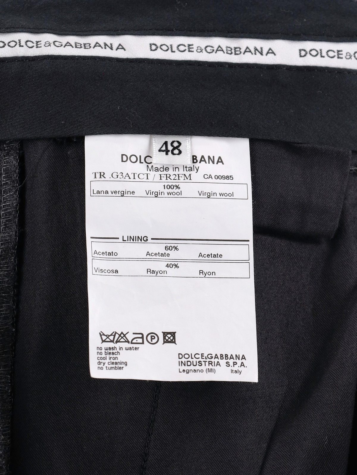 Dolce & Gabbana Wool Pants