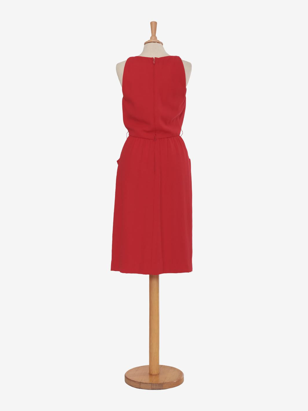 Carolyne Roehm sheath dress with sleeveless pockets - 90s AR089  Carolyne Roehm 