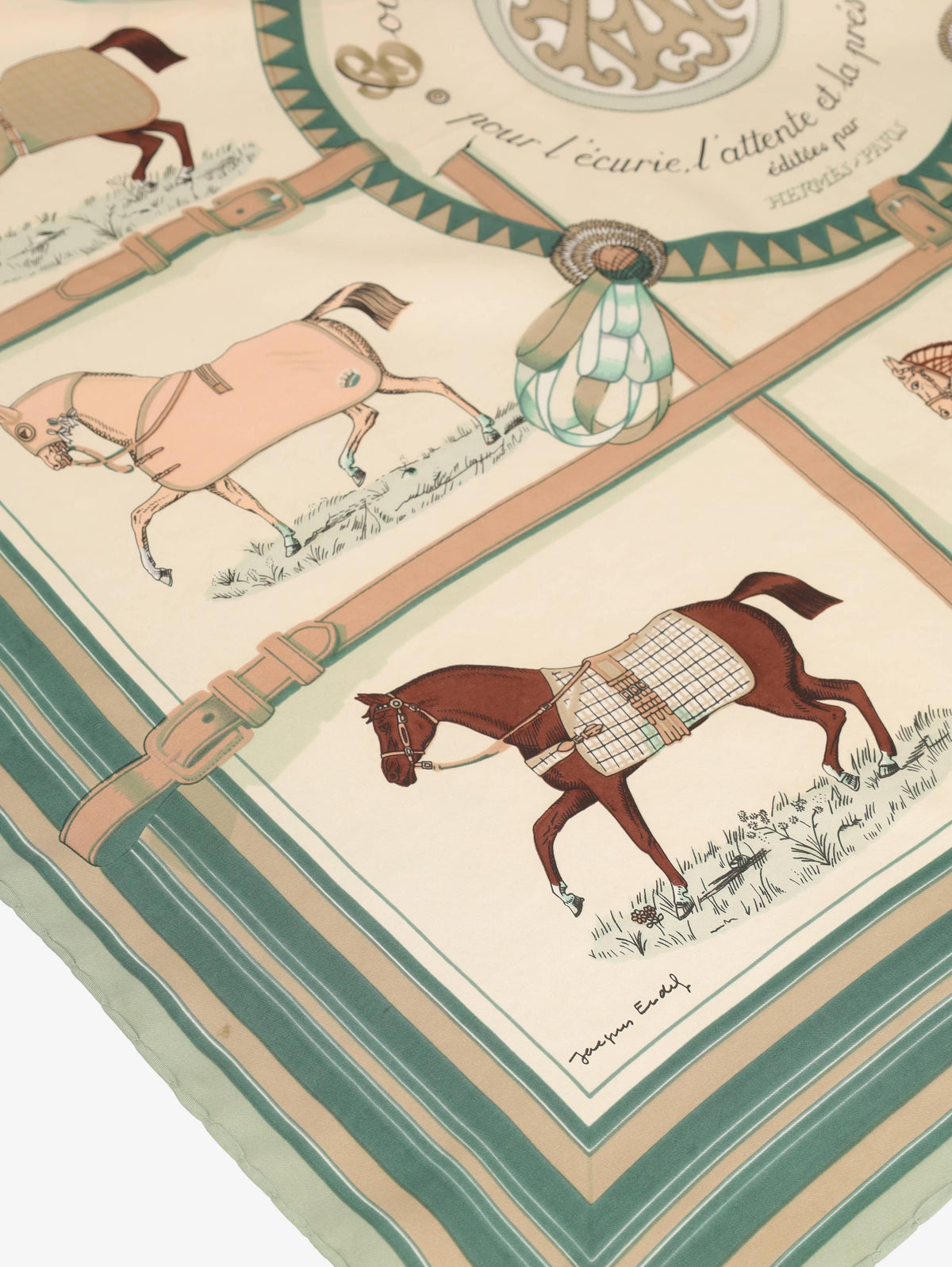 Hermès Foulard Couvertures Et Tenues De Sour By Jacques Eudel