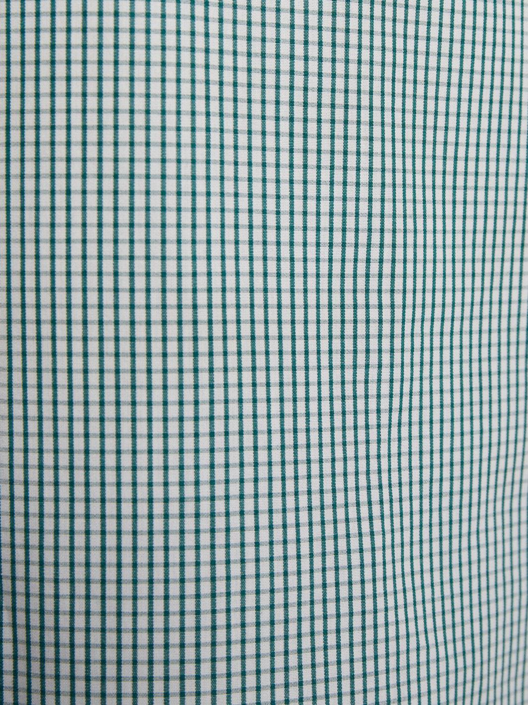 2010 long sleeve cotton Cos shirt with green check pattern W22032507  Cos 