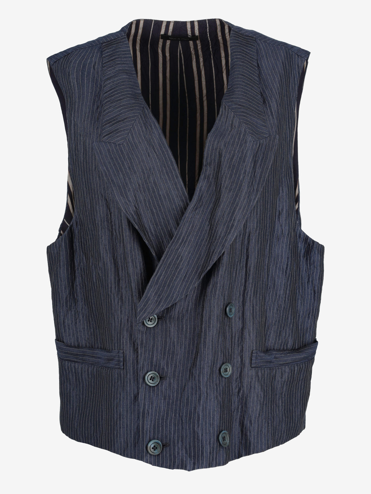 Giorgio Armani Blue Striped Suit WCV112505  Giorgio Armani 