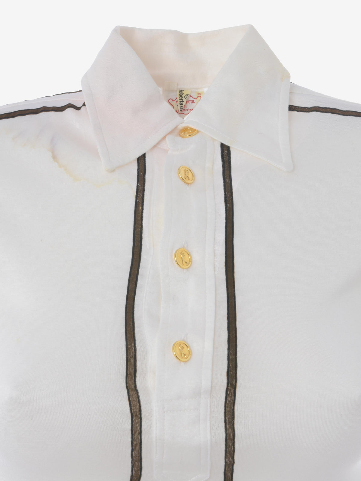 Roberta Di Camerino White Polo Shirt W130524.2  Roberta di Camerino 