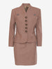 Vintage brown wool suit