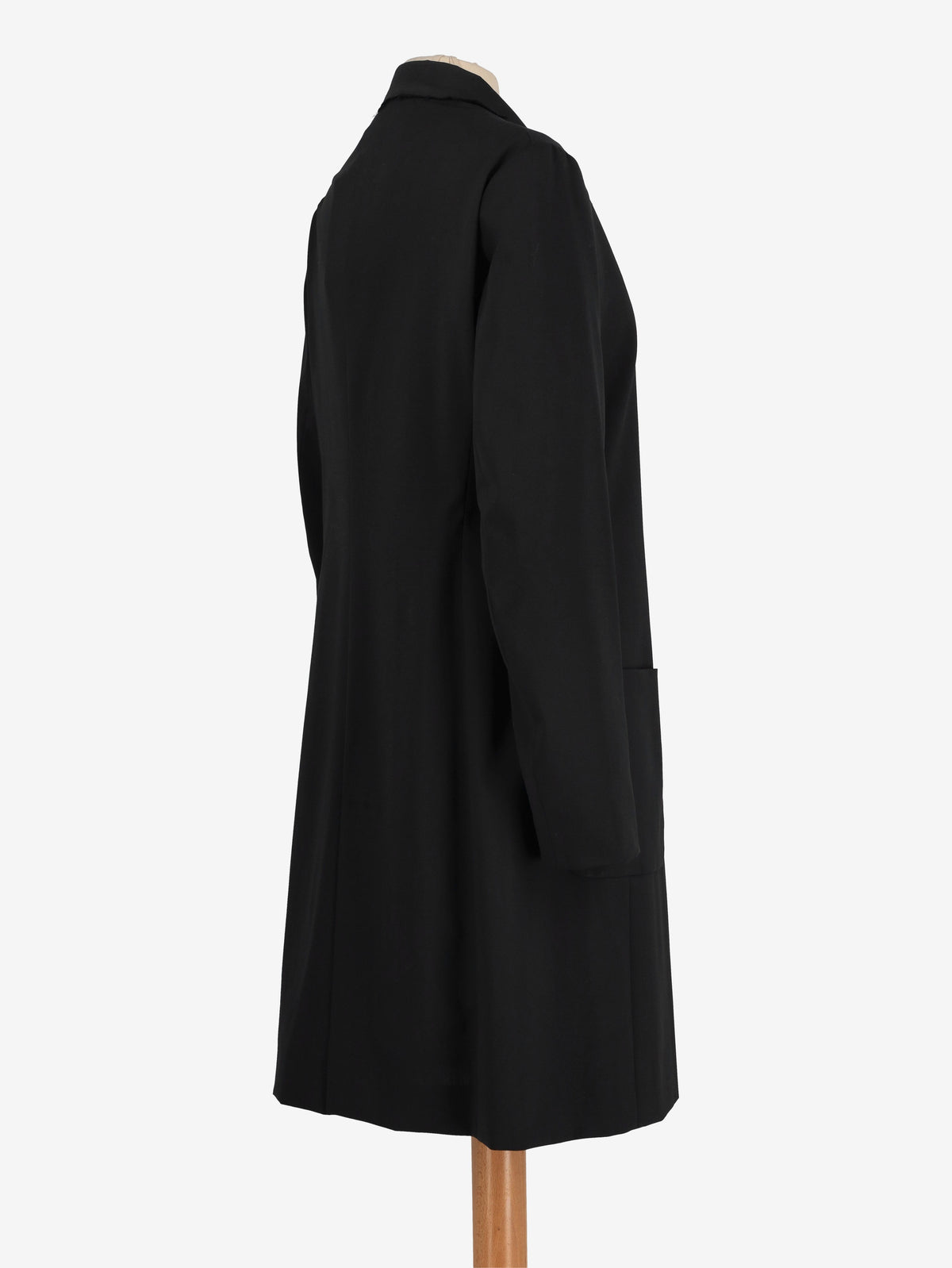 Jil Sander Black Wool Coat W271125.4  Jil Sander 