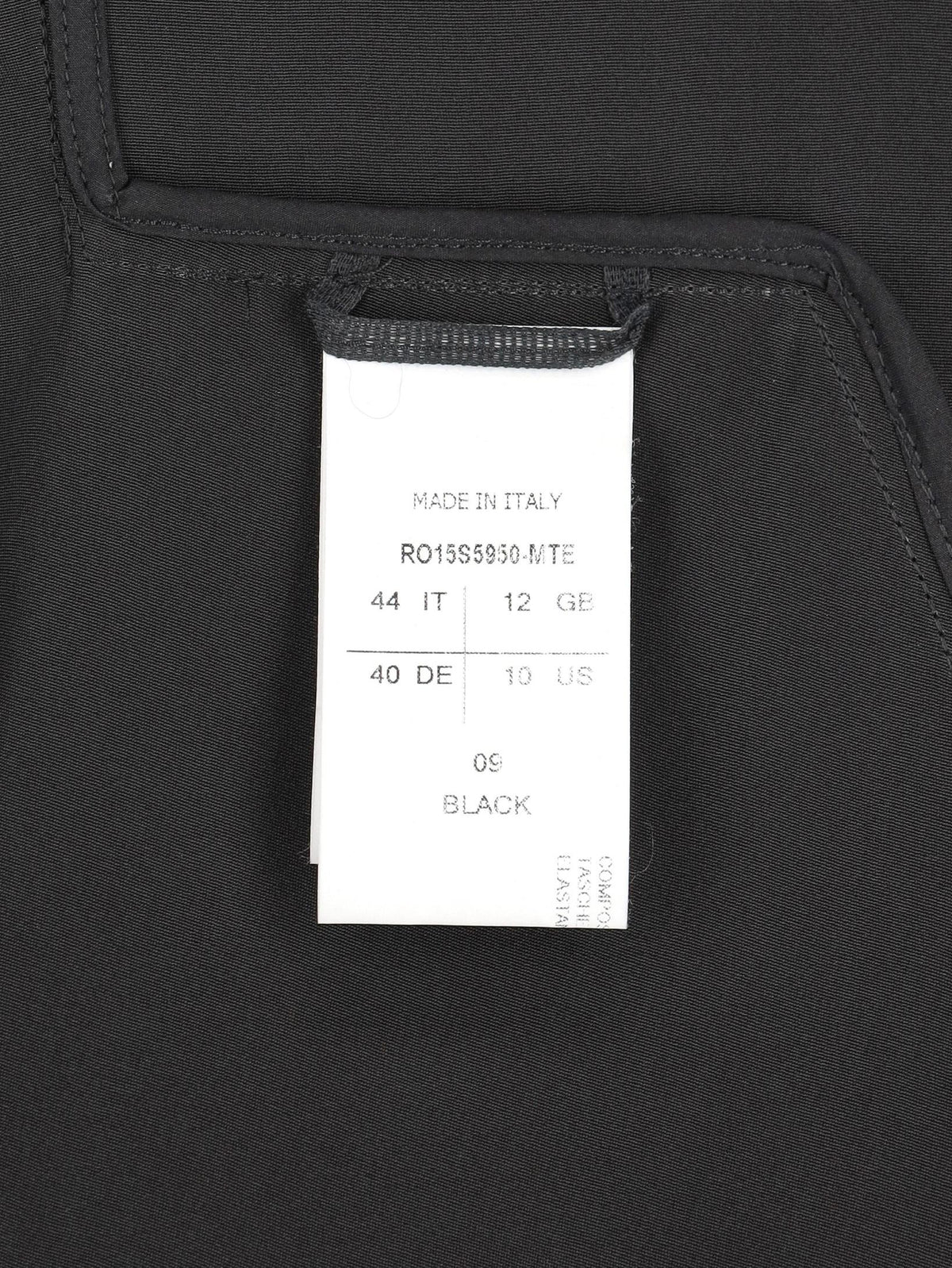 Rick Owens Runway Black Jacket RM300625.59  Rick Owens 
