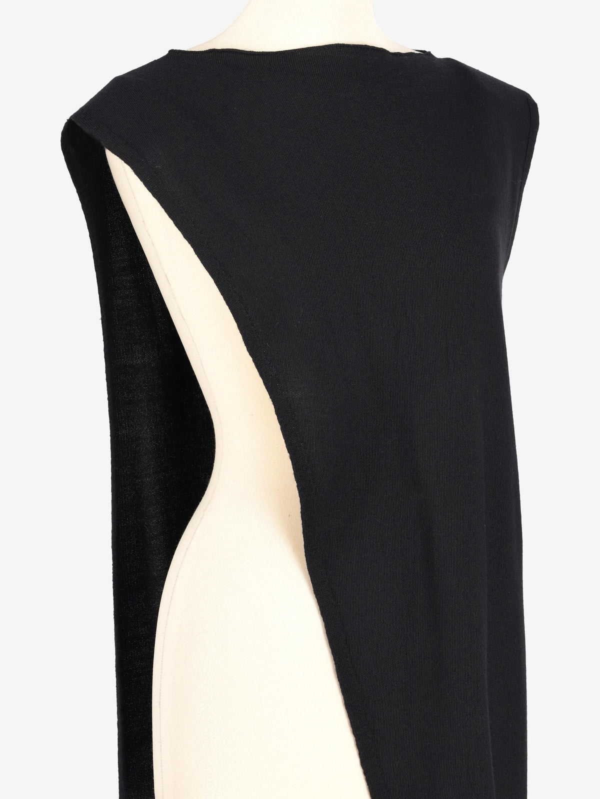 Rick Owens Black Slashed Dress RM290925.8  Rick Owens 