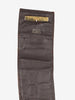 Roberta di Camerino Logo Belt in Leather and Velvet-Effect Fabric W27526.134  Roberta di Camerino 