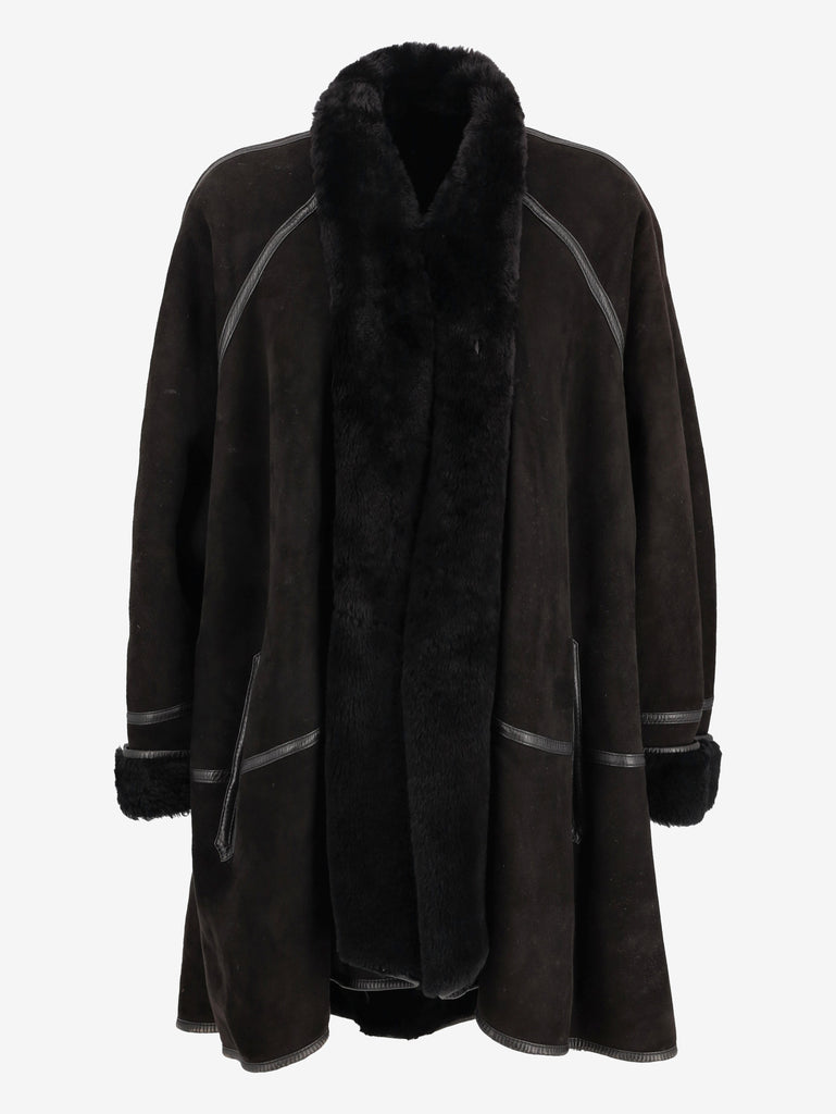 Vintage Black Shearling W24121250  Vintage 