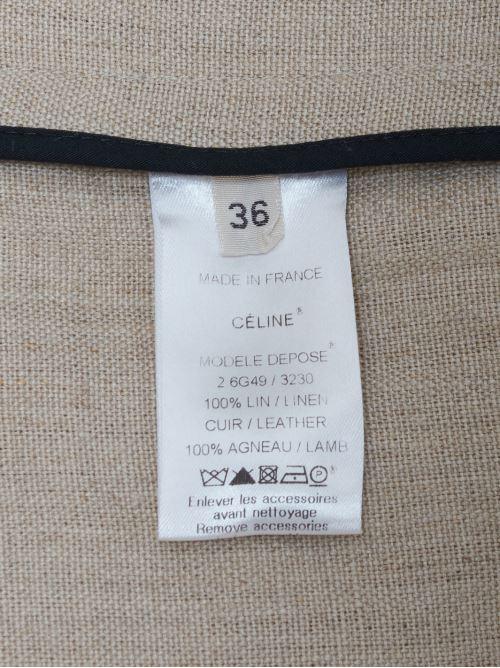 Céline Little Linen Dress WCV22110455  Celine 