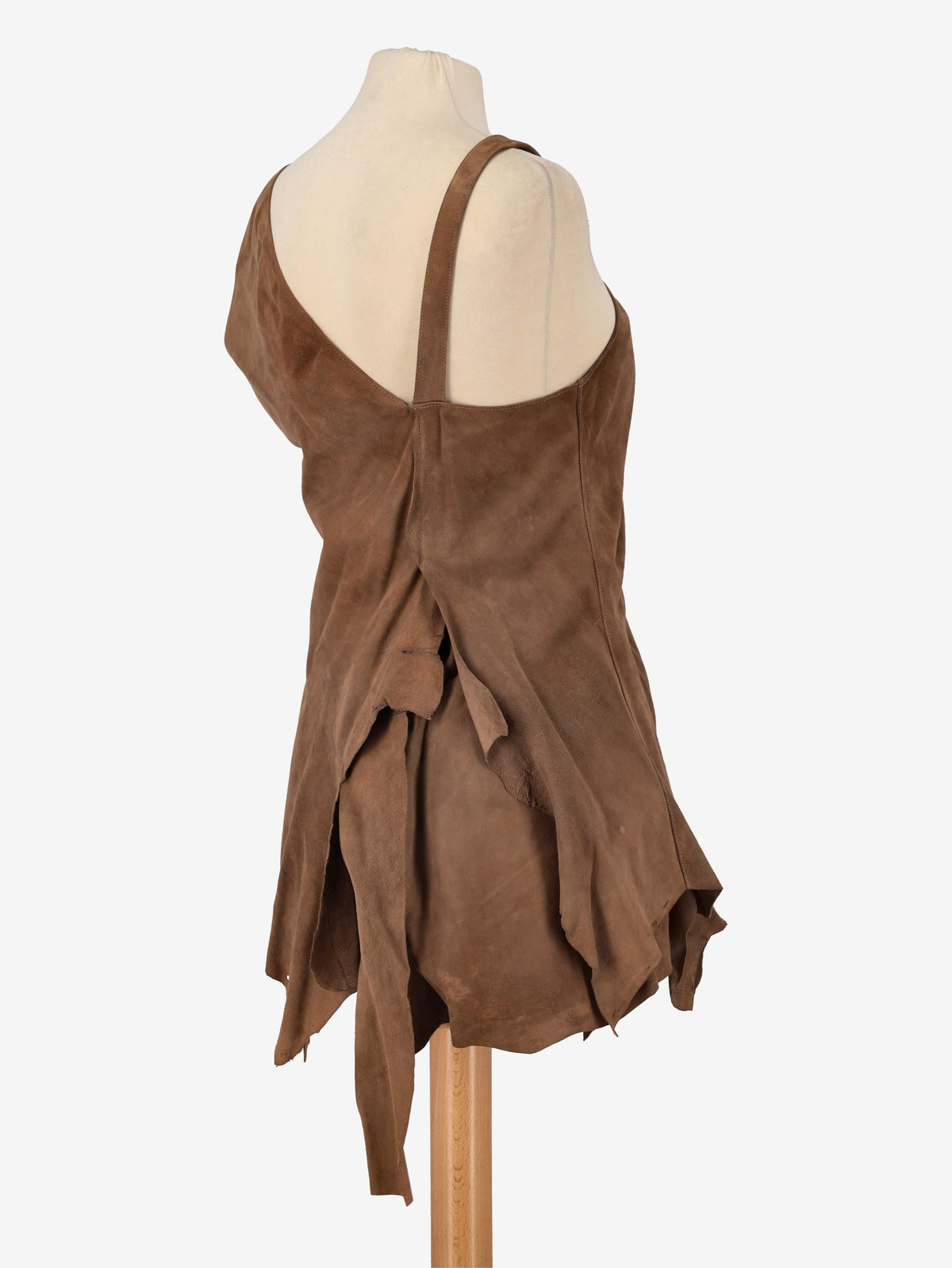 Issey Miyake Brown Suede Set DM10043112  Issey Miyake 