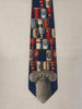 Fornasetti Silk Tie with Glasses Print W23092203  Fornasetti 