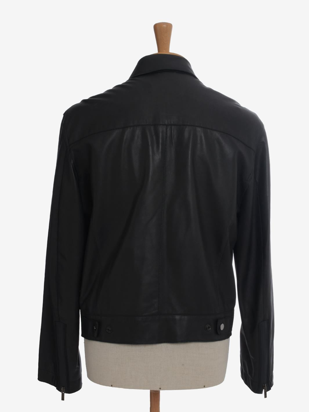 Emporio Armani Leather Jacket