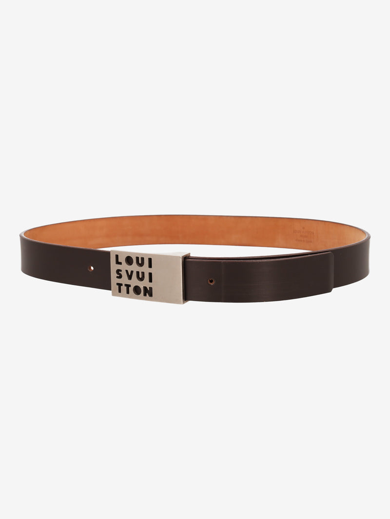 Louis Vuitton Leather Belt CVU2505-4.7  Louis Vuitton 