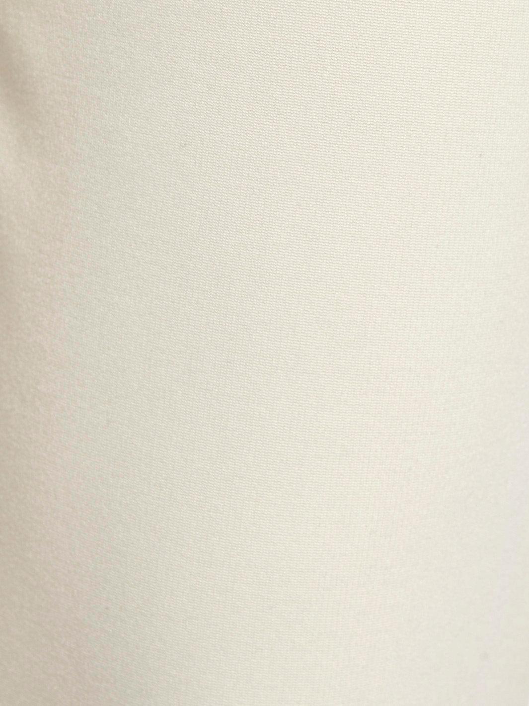 Y2K Alessandro Dell'Acqua cream pants in stretch fabric