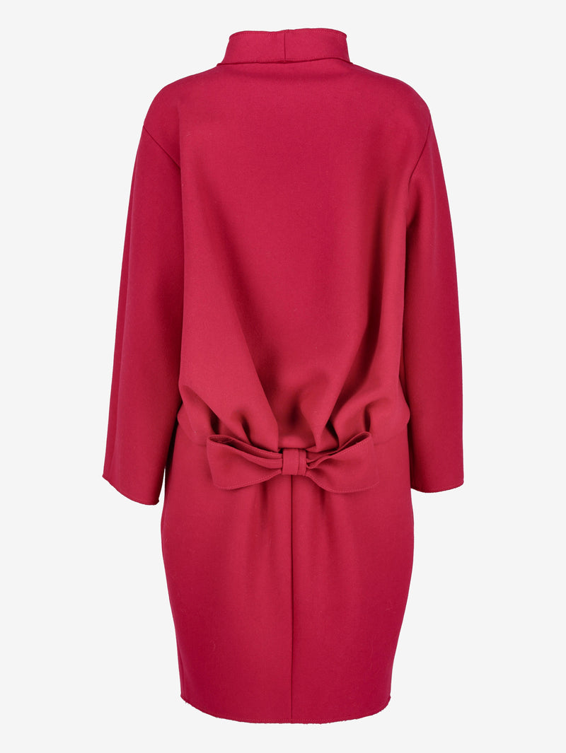 Moschino Fuchsia Wool Coat BR002385  Moschino 