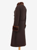 Vintage Coat With Mink Details