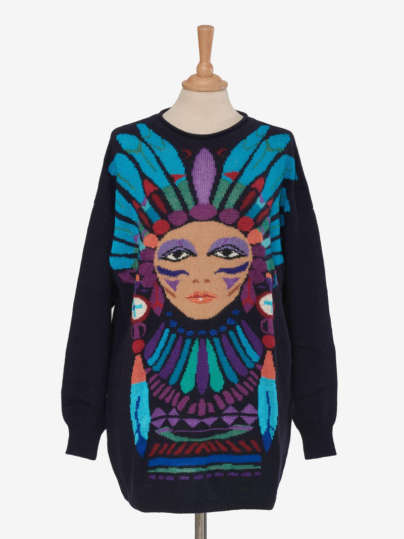 Krizia Multicolor over sweater CVM21.90.114D  Krizia 