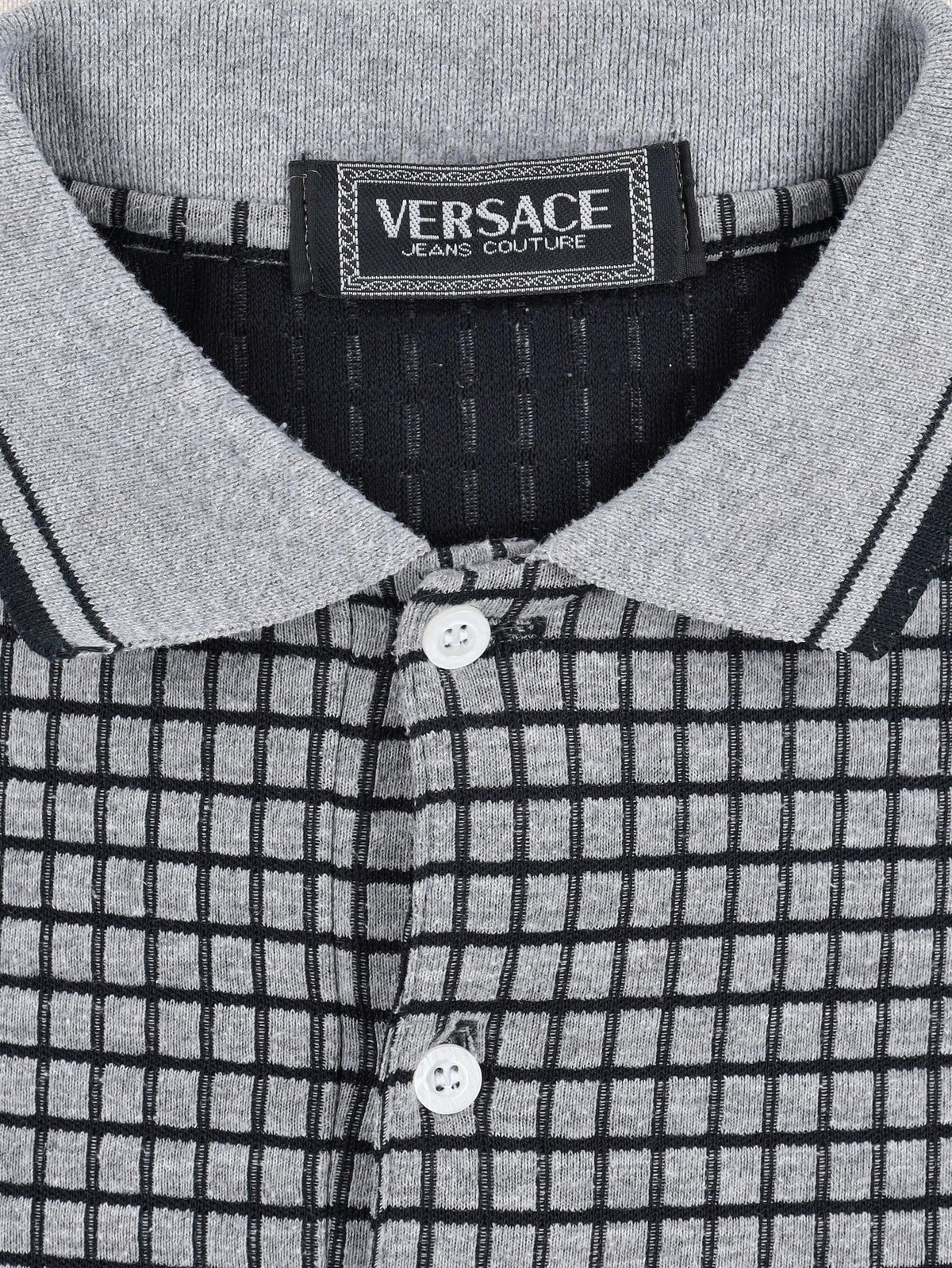 Versace 牛仔 Polo 衫