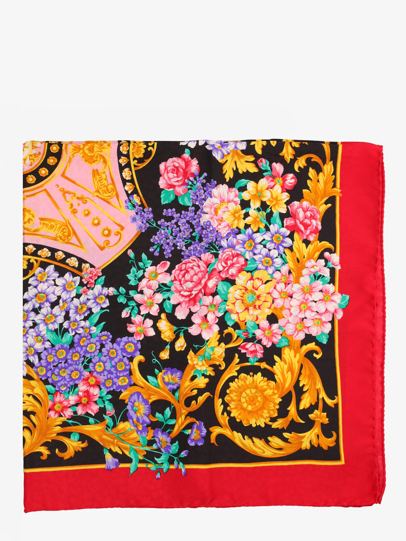 Vintage Baroque Print Foulard WCV300625.31  Vintage 